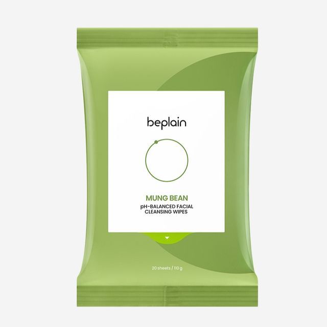 beplain-Mung Bean pH-balanced Facial Cleansing Wipes - Gesichtsreinigungstücher