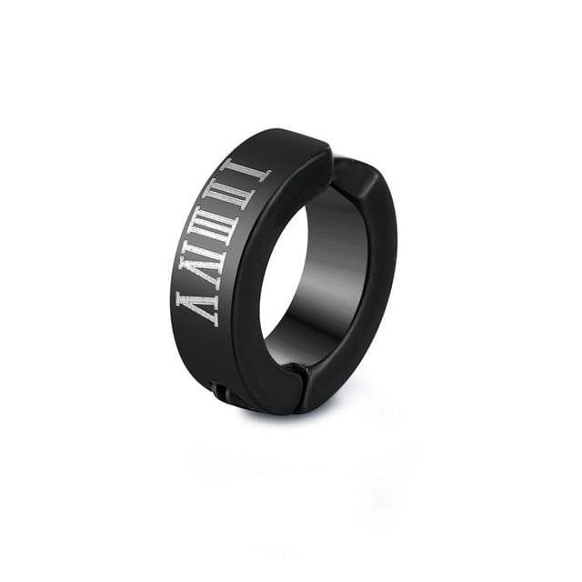 Baburu-Round Huggie Earring