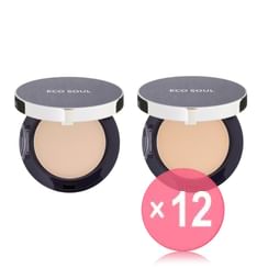 The Saem - Eco Soul Perfect Cover Pact - 2 Colors (x12) (Bulk Box)