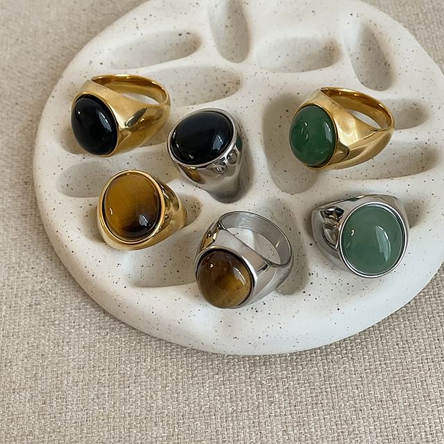 Panda Dama-Gemstone Ring