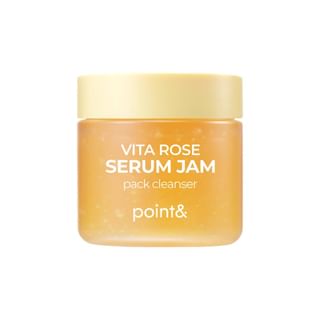 dot solution - point& Vita Rose Serum Jam Pack Cleanser
