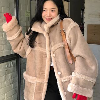 FROMBEGINNING Reversible Faux-Shearling Coat Sale