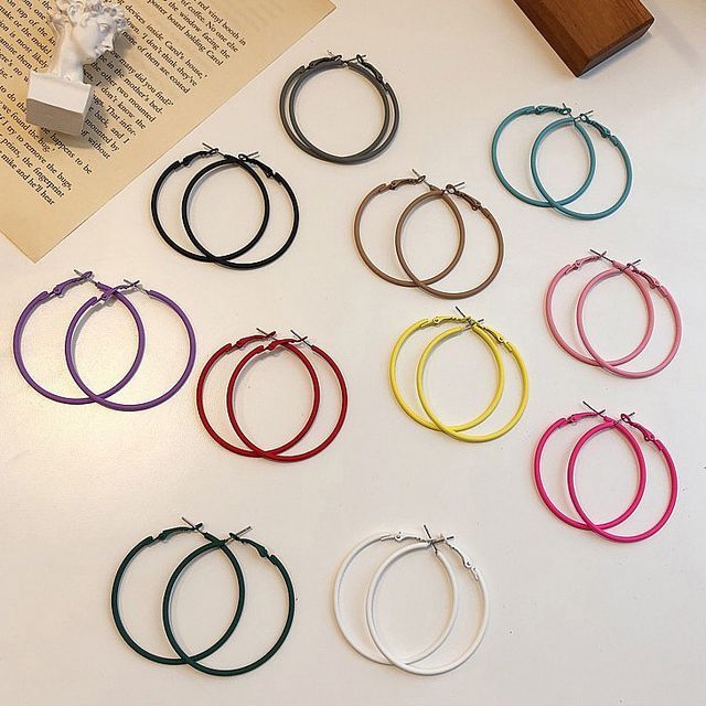 PANGU-Alloy Hoop Earring