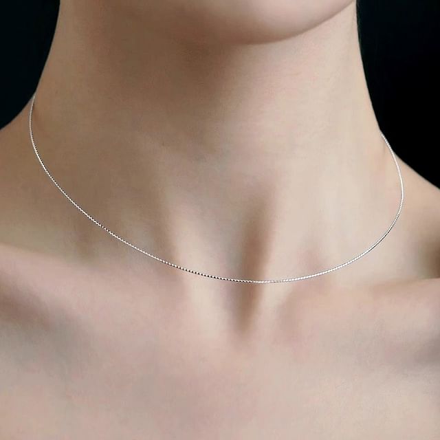 A-ROCH-925 Sterling Silver Choker