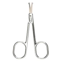 2Pcs Black Eyebrow and Nose Hair Scissors, Stainless Steel Professional  Facial Nose Hair Trimmer Scissors for Women and Lace Wigs