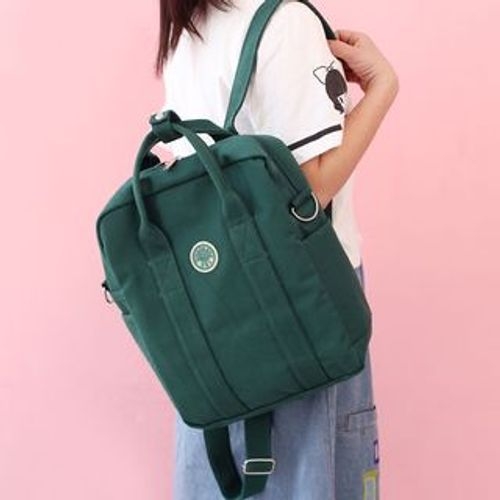 Square Canvas Backpack