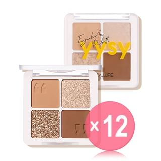 FOCALLURE - Four Colors Eyeshadow- Mocha (x12) (Bulk Box)