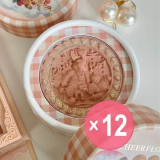 CHEERFLOR - Angel Gallery Series Bunny Embossed Blusher - 2 Colors (x12) (Bulk Box)