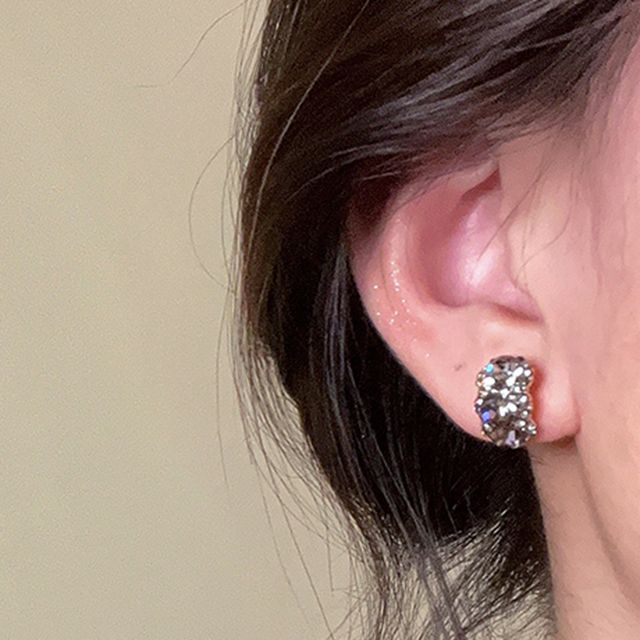 Jael-Rhinestone Stud Earring
