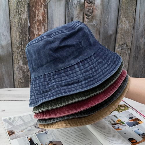 riverain Denim Bucket Hat