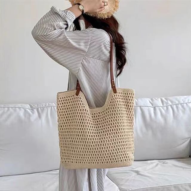 Mulgam-Straw Tote Bag