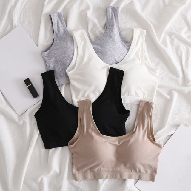 camikiss-Plain Wireless Bra Various Designs