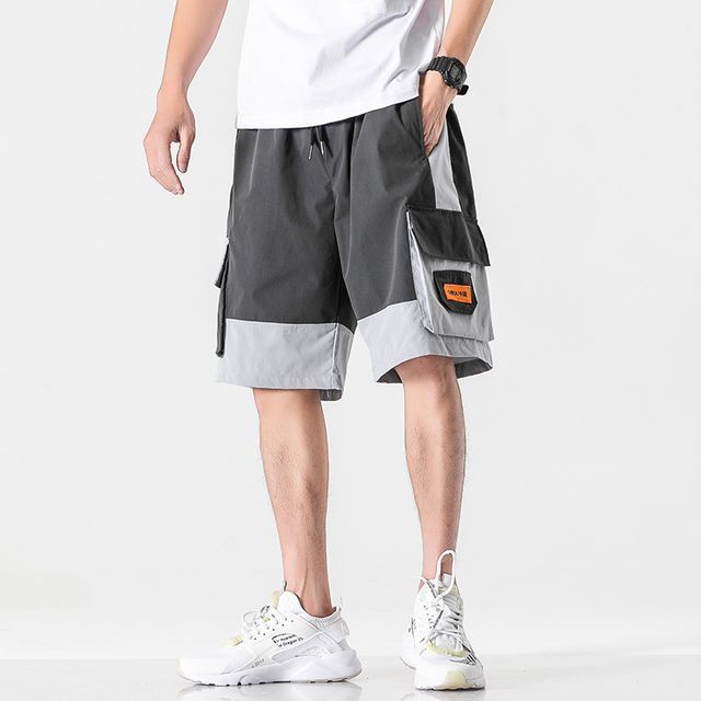 wide leg cargo shorts