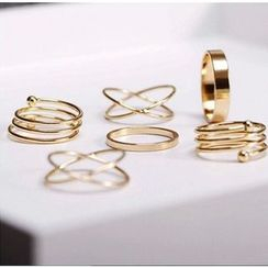 Terreau Kathy - Set of 6: Rings Terreau Kathy - Set of 6: Rings
