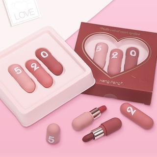 Heng Fang - Matte Velvet Capsule Lipstick Set