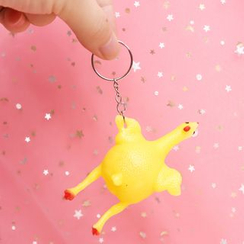 Eranso - Squishy Chicken Key Ring Eranso - Squishy Chicken Key Ring
