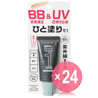 Kao - Men's Biore One BB & UV Cream SPF 50+ PA++++ (x24) (Bulk Box)