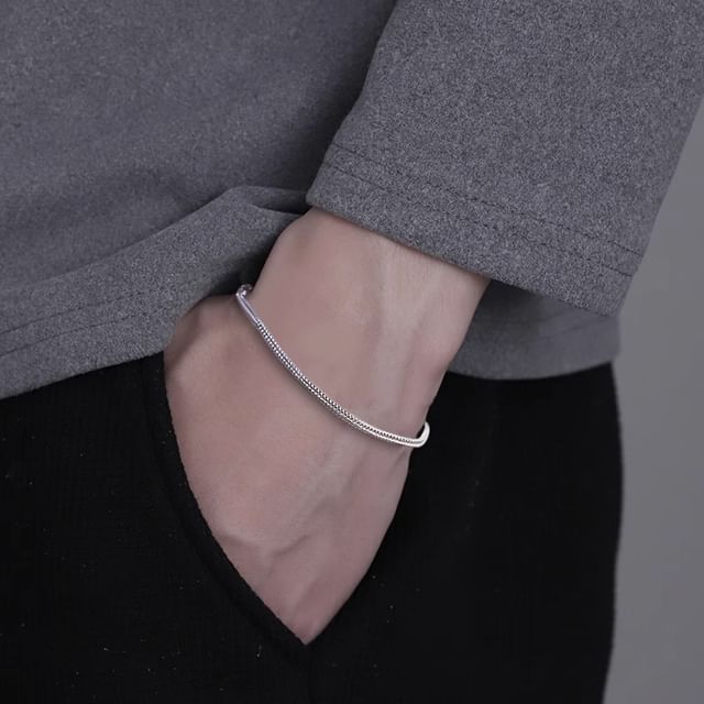 Lilafey-Silver Tone Bracelet