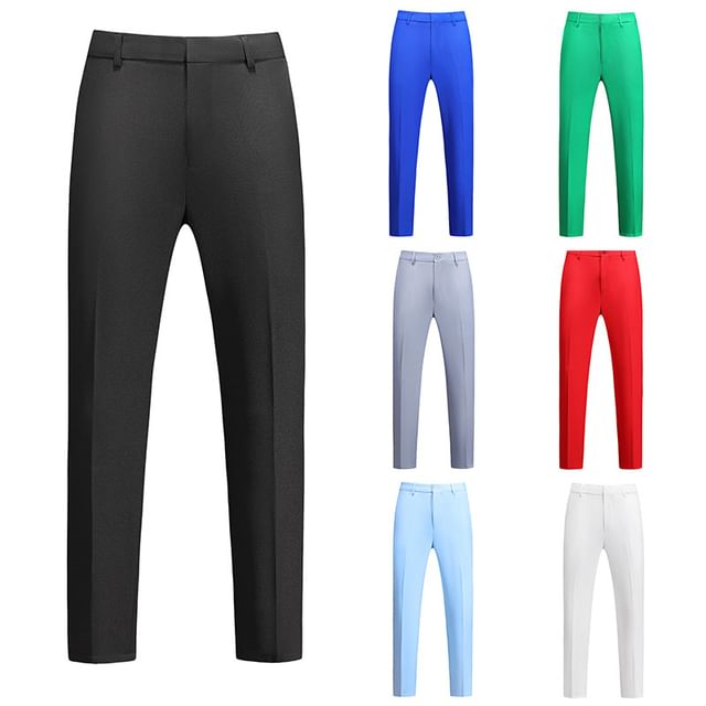 Sheck-Plain Cropped Tapered Dress Pants