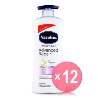 Vaseline - Intensive Care Advanced Repair Body Lotion Lightly Scented 725ml (x12) (Bulk Box)