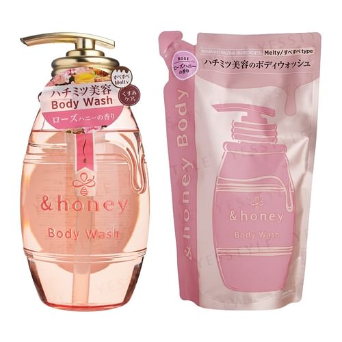 ViCREA &honey Pure Rose Honey Deep Moist Gel Body Wash