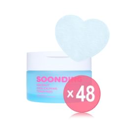 SOONDING - Coconut Cool Calming Toner Pads (x48) (Bulk Box)