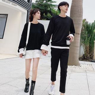 sweatshirt with dress pants