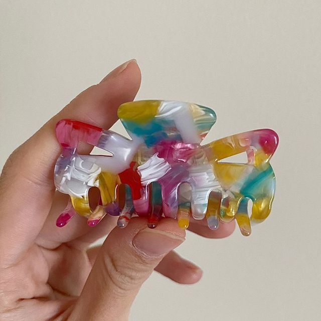 Kiren-Color Block Hair Claw