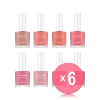 A'PIEU - Juicy-Pang Water Blusher - 8 Colors (x6) (Bulk Box)