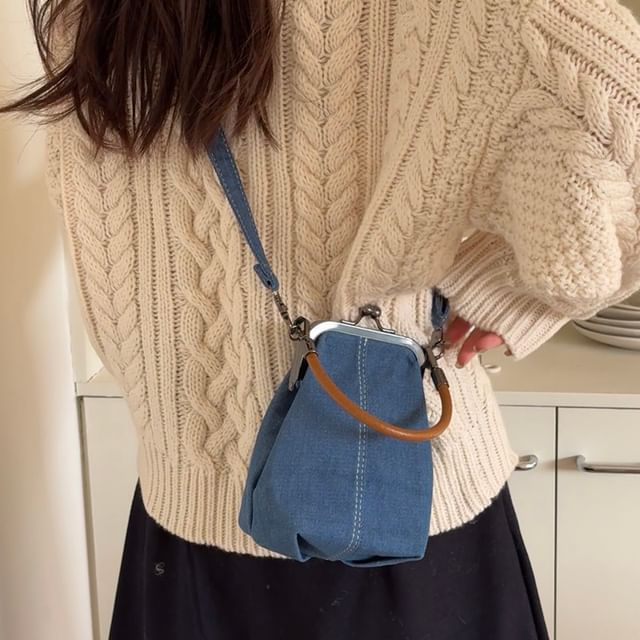 Basaran-Denim Crossbody Bag