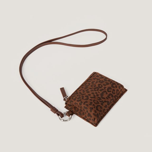 TangTangBags-Leopard Print Coin Purse