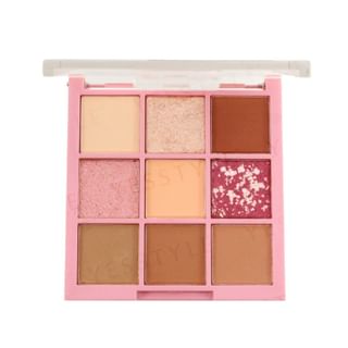 Pink Rosa - 9 Color Eyeshadow 02 Smoky Pink