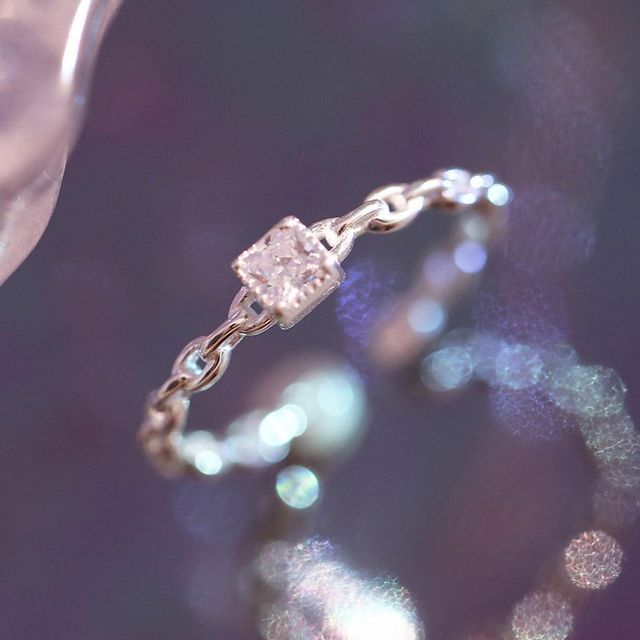 Gaya-Rhinestone Open Ring