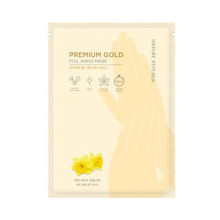 NATURE REPUBLIC - Premium Gold Foil Hand Mask 1pair