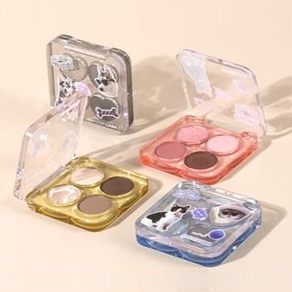 RUORI LIANA - Cute Heart Favor Four Color Eyeshadow Palette - 4 Types