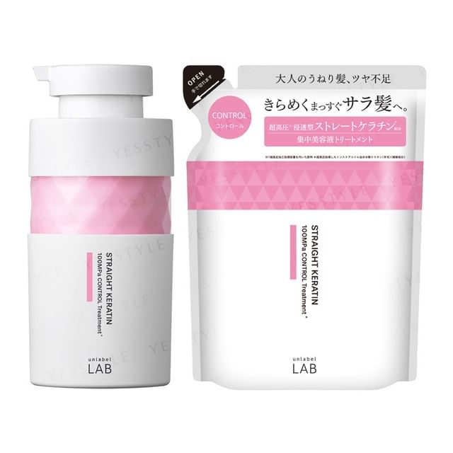 JPS LABO-Unlabel Lab 超柔順亮澤玫瑰角蛋白護髮素