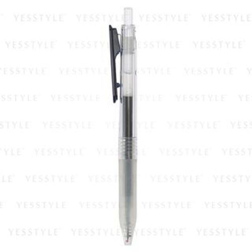 MUJI PC Gel Ink Pen With Clip Black YesStyle