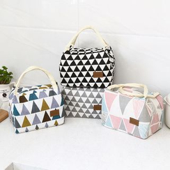Lindo Bags - Geometric Print Insulated Lunch Bag Lindo Bags - Geometric Print Insulated Lunch Bag