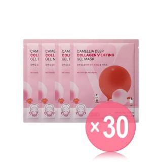ROUND LAB - Camellia Deep Collagen V Lifting Gel Mask Set (x30) (Bulk Box)