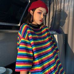 Giuliana - 条纹中袖T裇 Giuliana - 条纹中袖T裇