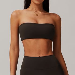 Skinniano Bandeau Plain Sports Bra Sale