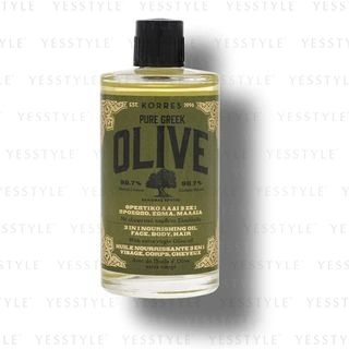 Korres - Olive Nourishing Oil 3 In 1 Pure Greek Olive