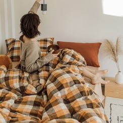 Sharemily - Plaid Bedding Set Sharemily - Plaid Bedding Set