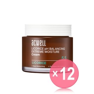 acwell - Licorice pH Balancing Extreme Moisture Cream (x12) (Bulk Box)