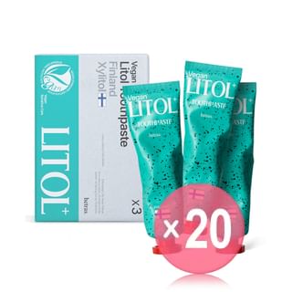 hetras - Vegan Litol Toothpaste Set (x20) (Bulk Box)