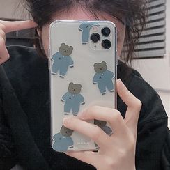 BABYCASE - 熊印花手机保护套 - iPhone 11 Pro Max / 11 Pro / 11 / SE / XS Max / XS / XR / X / SE 2 / 8 / 8 Plus / 7 / 7 Plus BABYCASE - 熊印花手机保护套 - iPhone 11 Pro Max / 11 Pro / 11 / SE / XS Max / XS / XR / X / SE 2 / 8 / 8 Plus / 7 / 7 Plus