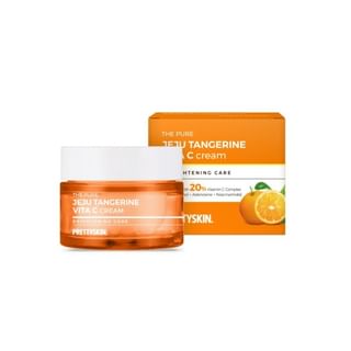 Pretty skin - The Pure Jeju Tangerine Vita C Cream