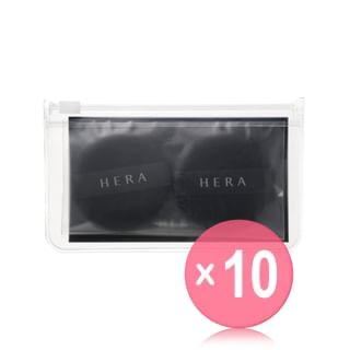 HERA - Black Cushion Foundation Puff Set (x10) (Bulk Box)