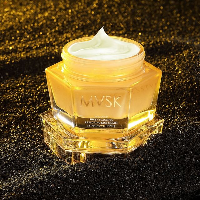 MVSK-24K Gold Sheep Placenta Restoring Face Cream-50g