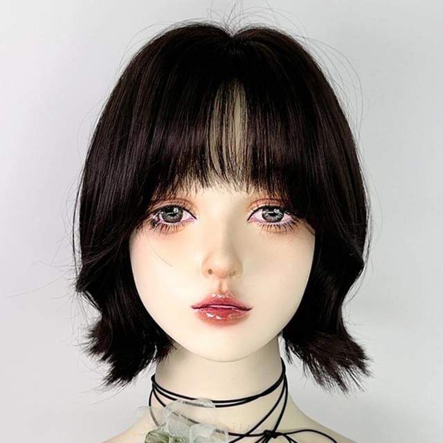 Jellyfish-Short Full Wig - Bob